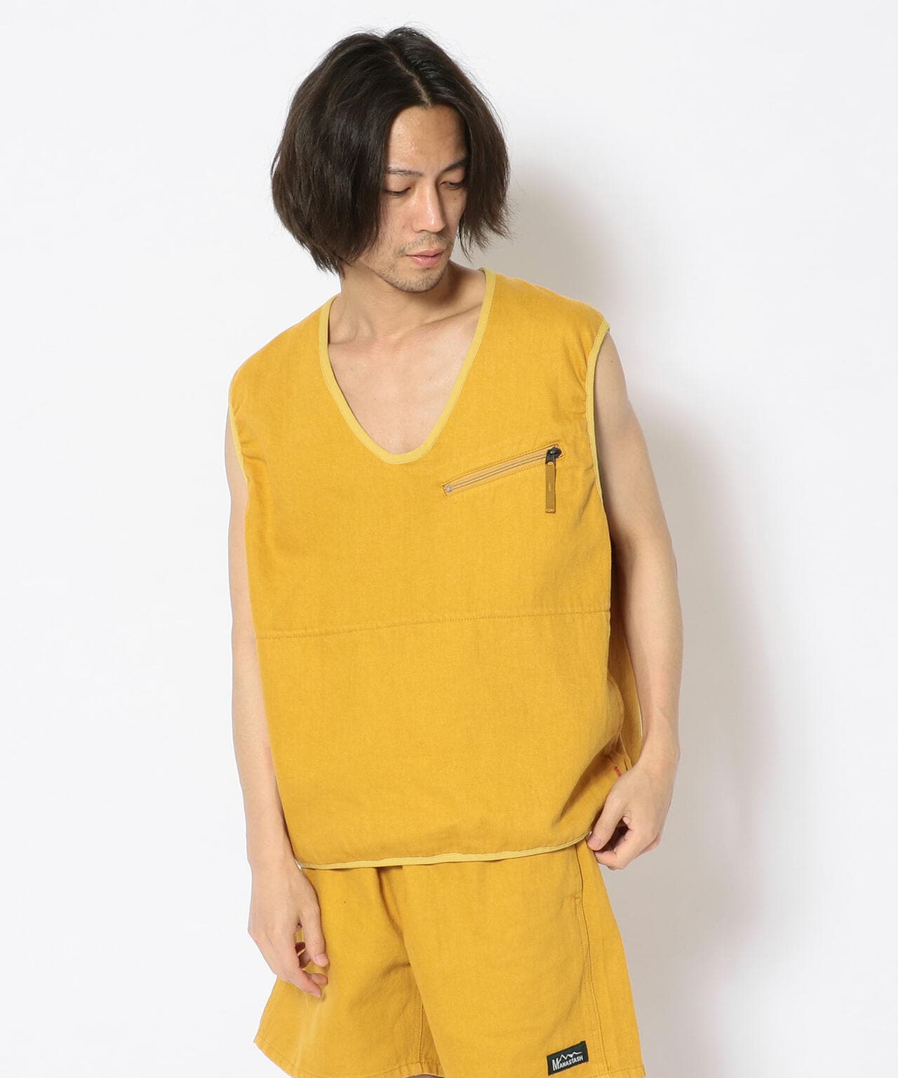 MANASTASH/マナスタッシュ HEMP PULLOVER VEST for BEAVER ヘンププルオーバーベストフォービーバー |  MANASTASH ( マナスタッシュ ) | US ONLINE STORE（US オンラインストア）