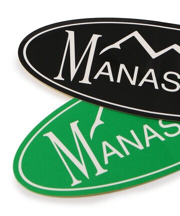 MANASTASH/マナスタッシュ　MANASTASH STICKER SET ステッカー 2枚セット
