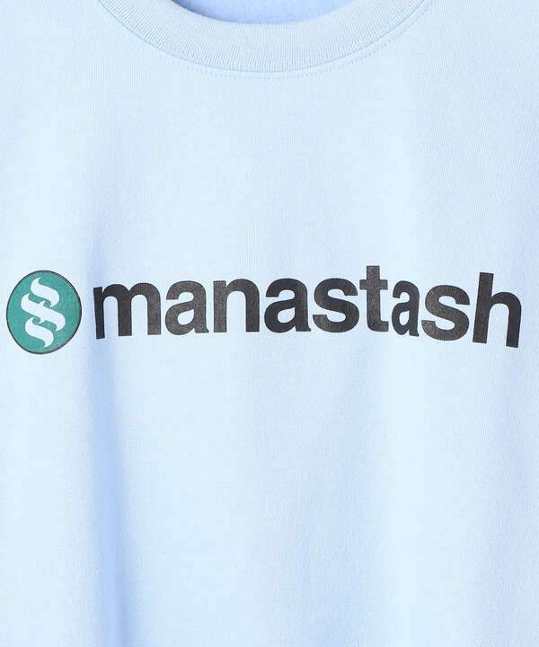 MANASTASH/マナスタッシュ/StackLogo CrewneckSweat/グラフィックプリントクルーネックスウェット