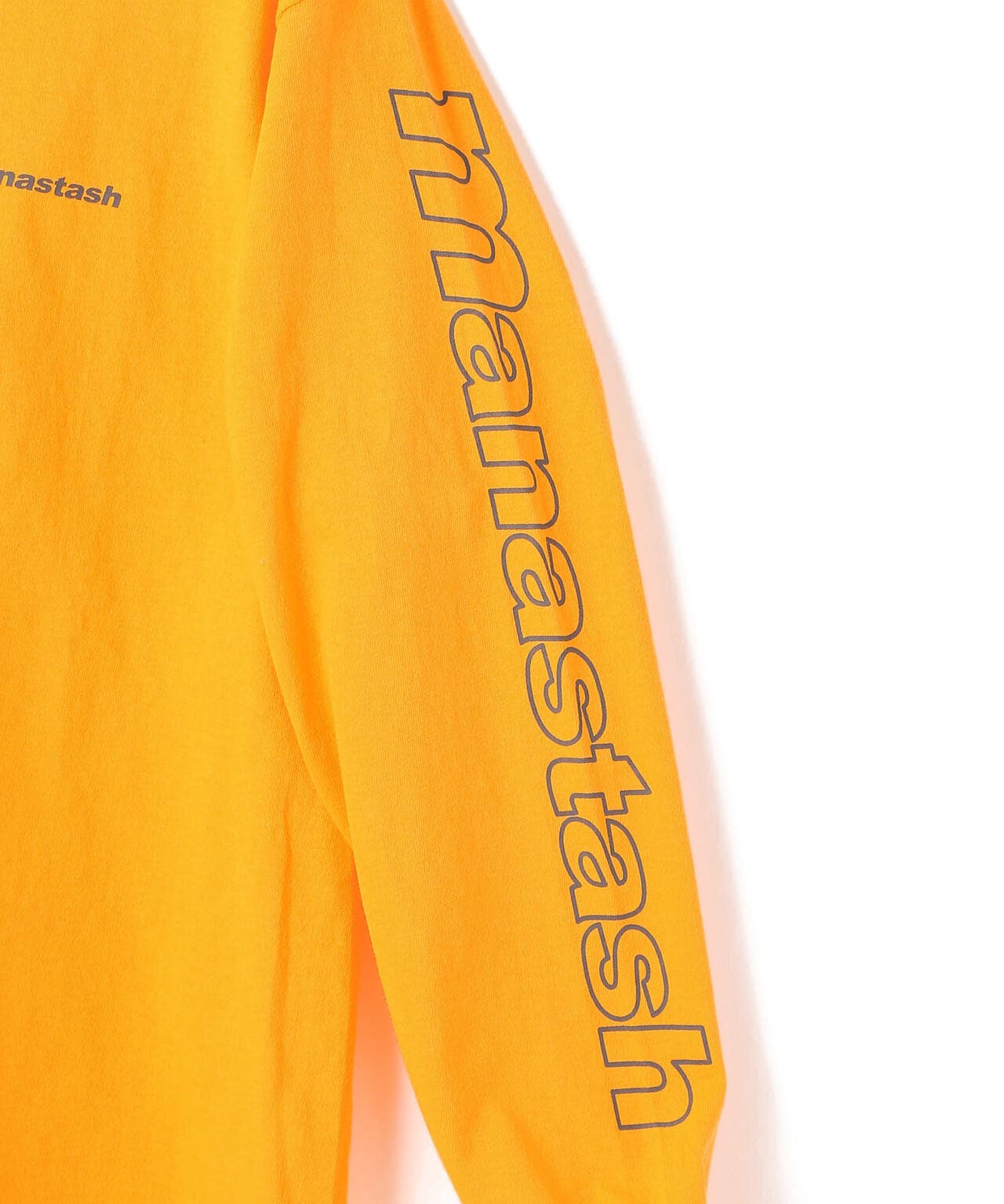 MANASTASH/マナスタッシュ/90s SleeveLogo L/S T-Shrits/袖ロゴロングスリーブTシャツ