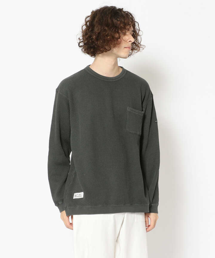 MANASTASH/マナスタッシュ HEAVY SNUG THERMAL L/S TEE