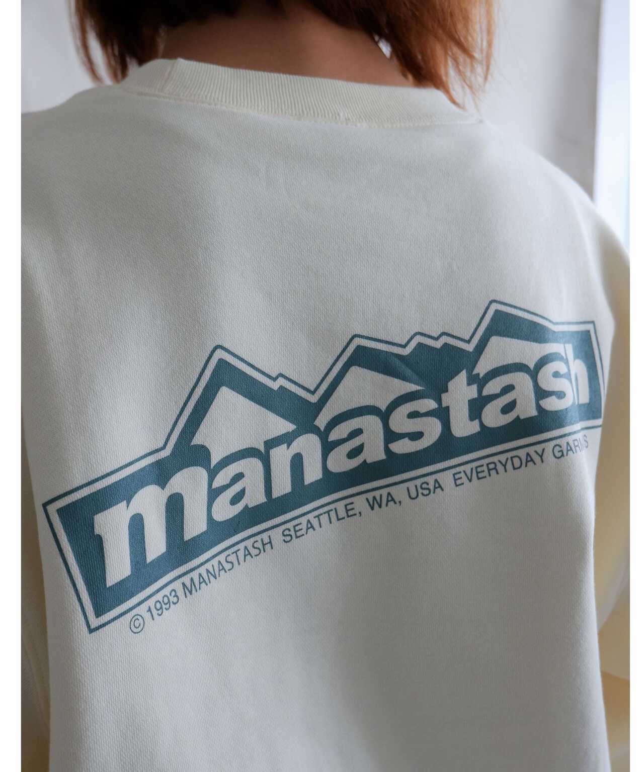 MANASTASH/マナスタッシュ W's SWEAT BACK LOGO ウィメンズ スウェット