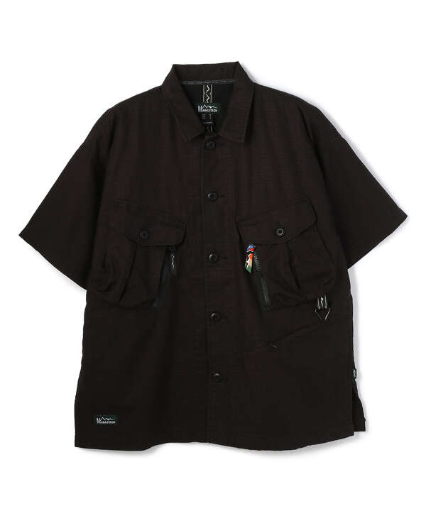 MANASTASH/マナスタッシュ/MH-RIP BDU SHIRTS/半袖シャツ