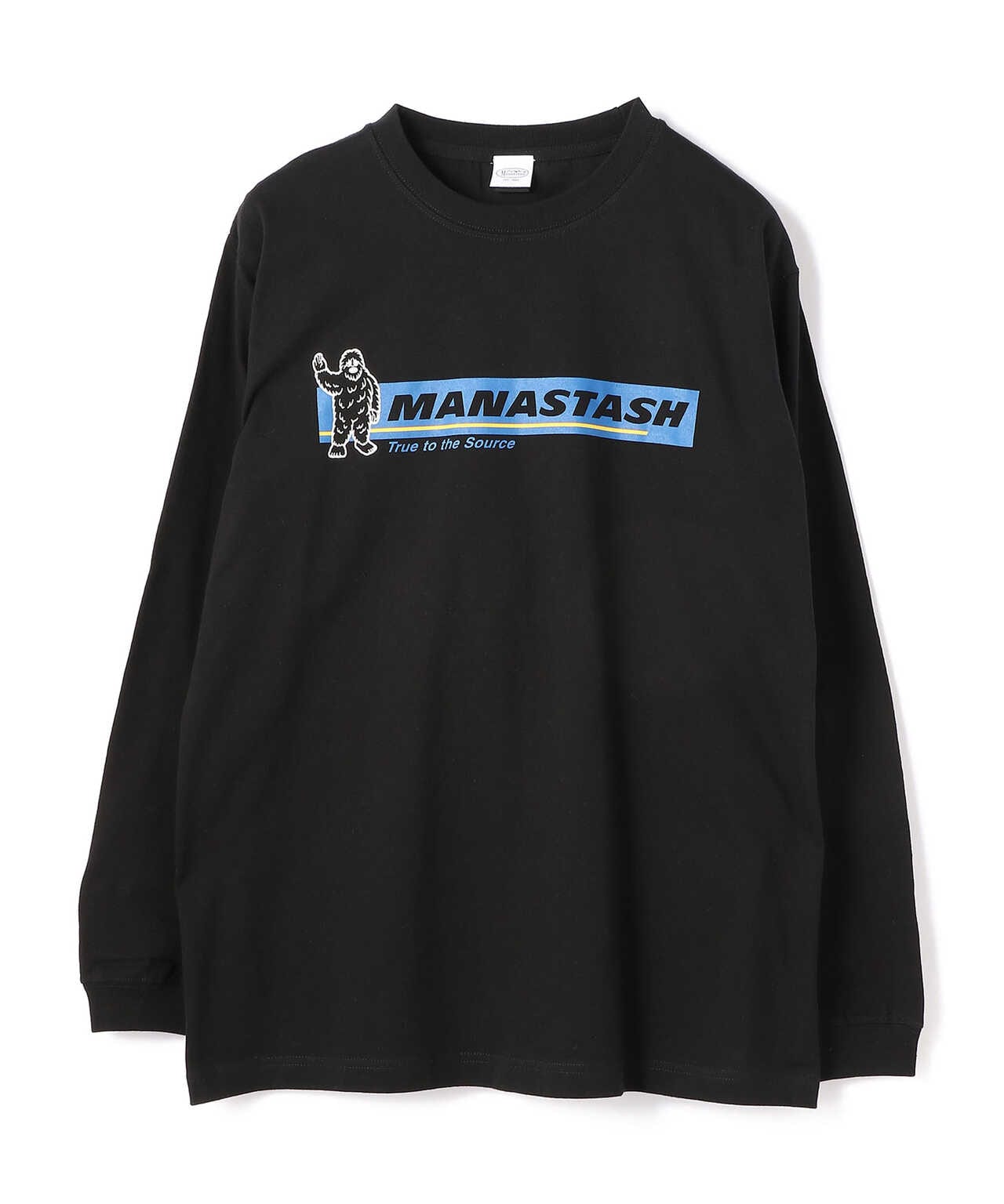 MANASTASH/マナスタッシュ/YETI L/S T-Shirts/グラフィックプリントロングスリーブTシャツ
