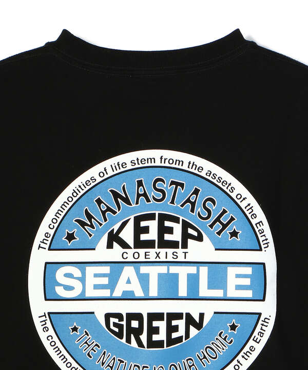 MANASTASH/マナスタッシュ/Wax L/S T-Shirts TEE/グラフィックロングスリーブTシャツ