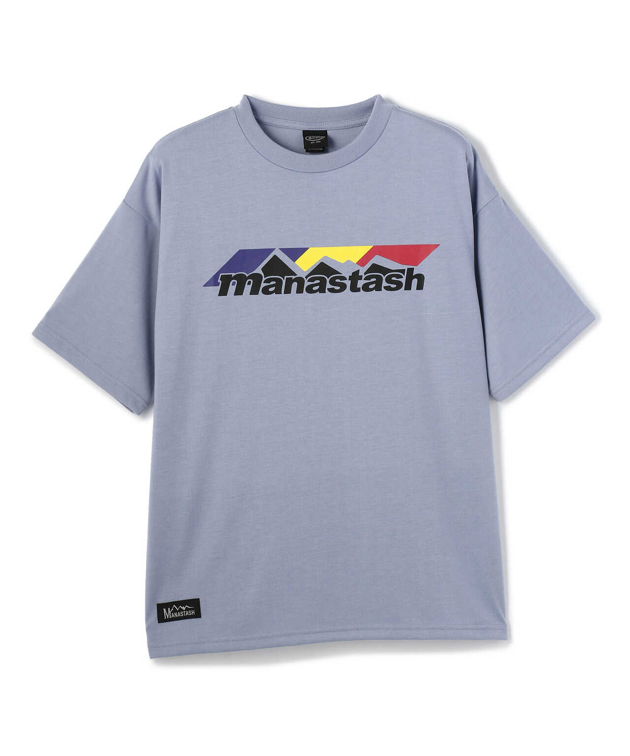 MANASTASH/マナスタッシュ/DRY DEO TEE SCHEME L/ロゴTシャツ