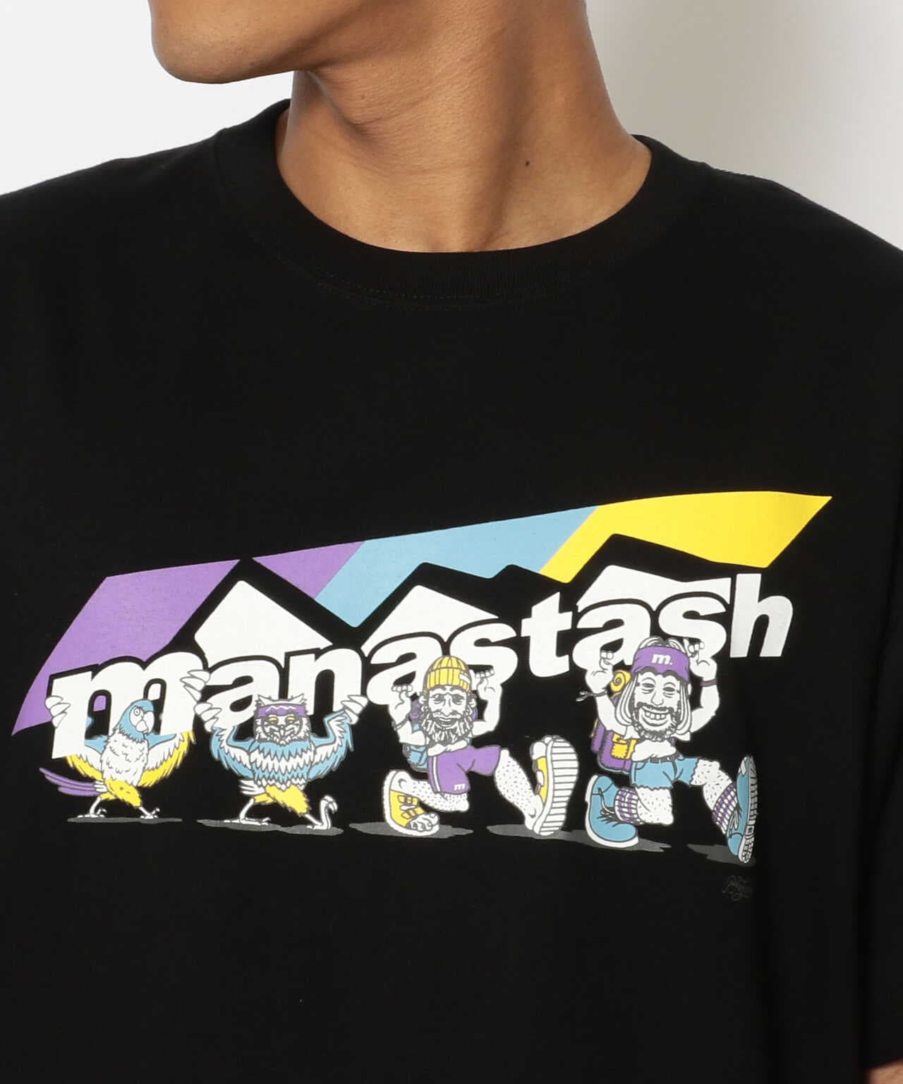 MANASTASH/マナスタッシュ/BENLAMB SCHEME LOGO TEE/ロゴTシャツ