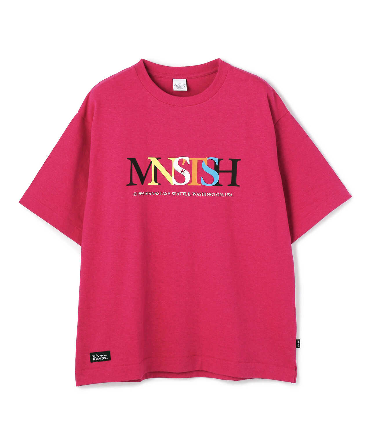 MANASTASH/マナスタッシュ/HEMP TEE W-OA/ヘンプティーW-OA　Tシャツ