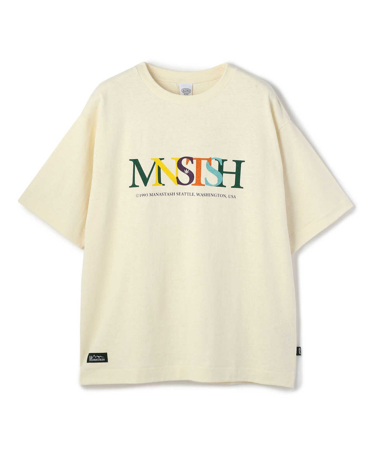 MANASTASH/マナスタッシュ/HEMP TEE W-OA/ヘンプティーW-OA Tシャツ