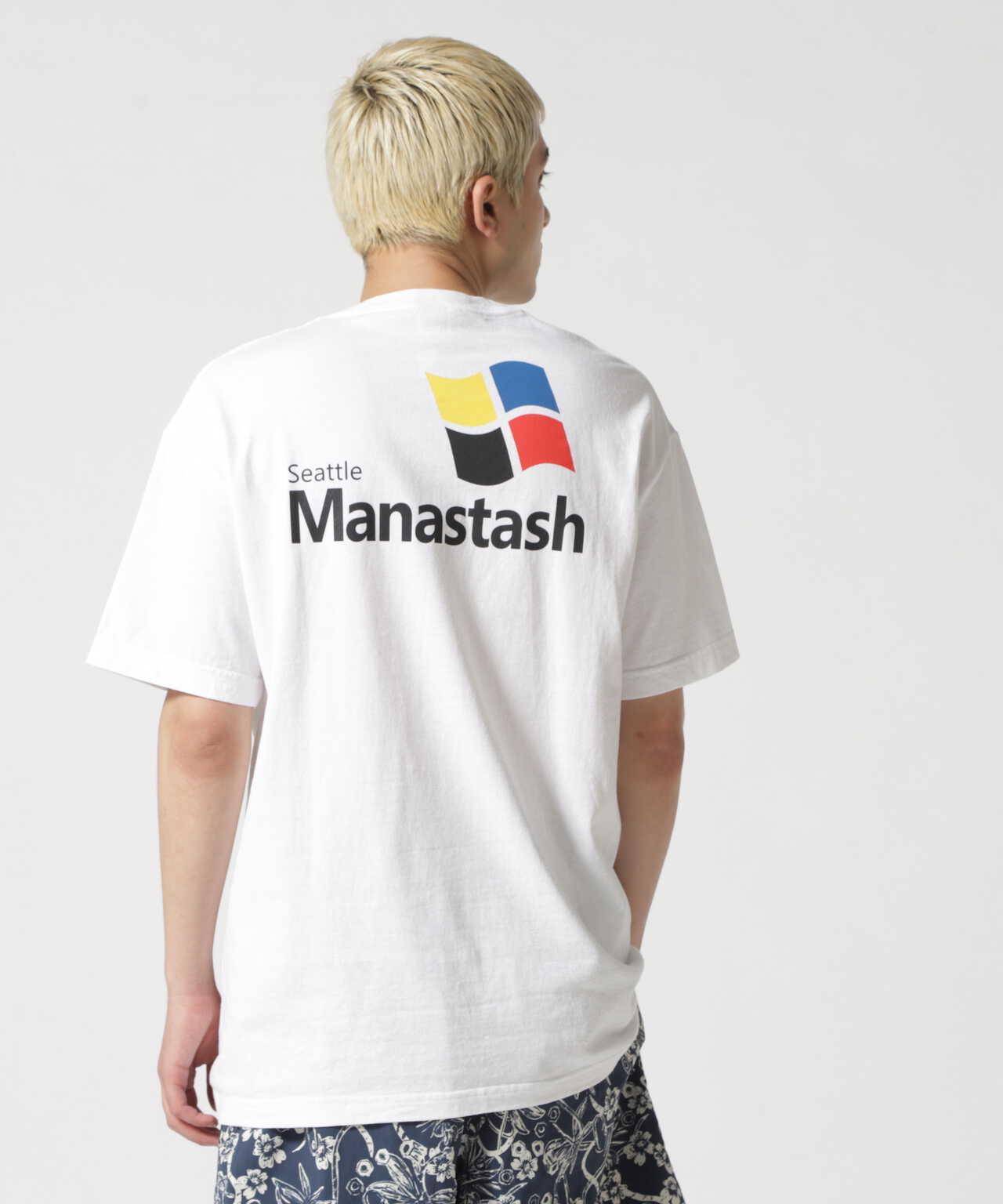 直営店限定　MANASTASH/マナスタッシュ　OLD SOFT TEE オールドソフトティー　Tシャツ