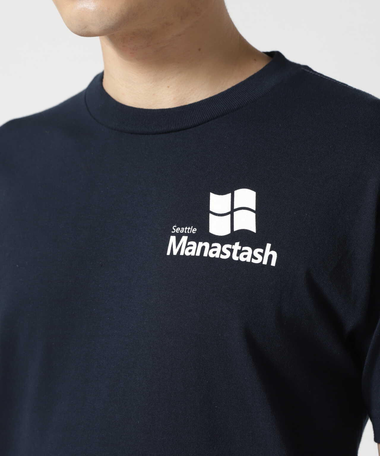 直営店限定　MANASTASH/マナスタッシュ　OLD SOFT TEE オールドソフトティー　Tシャツ