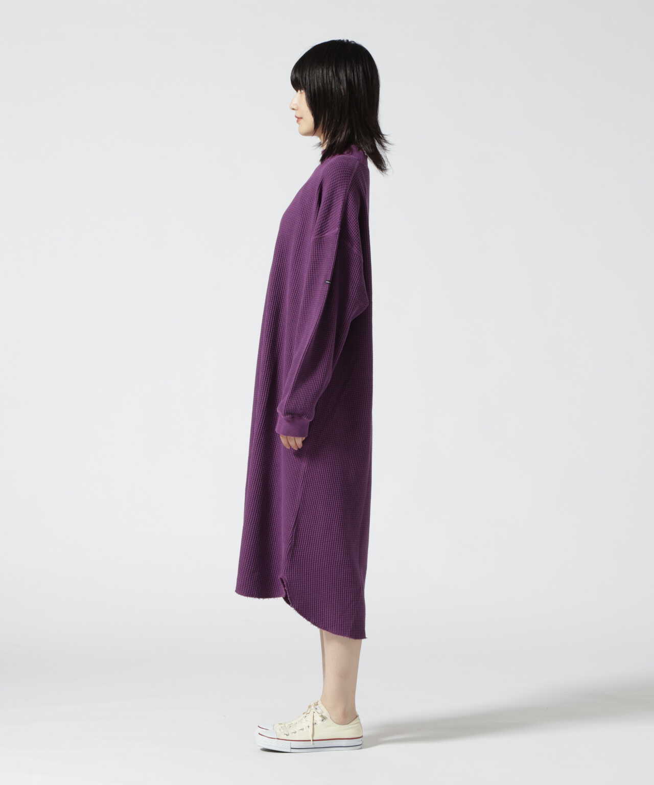 MANASTASH/マナスタッシュ　W'S HEAVY SNUG THERMAL MOCK DRESS ヘビースナッグサーマルモックドレス