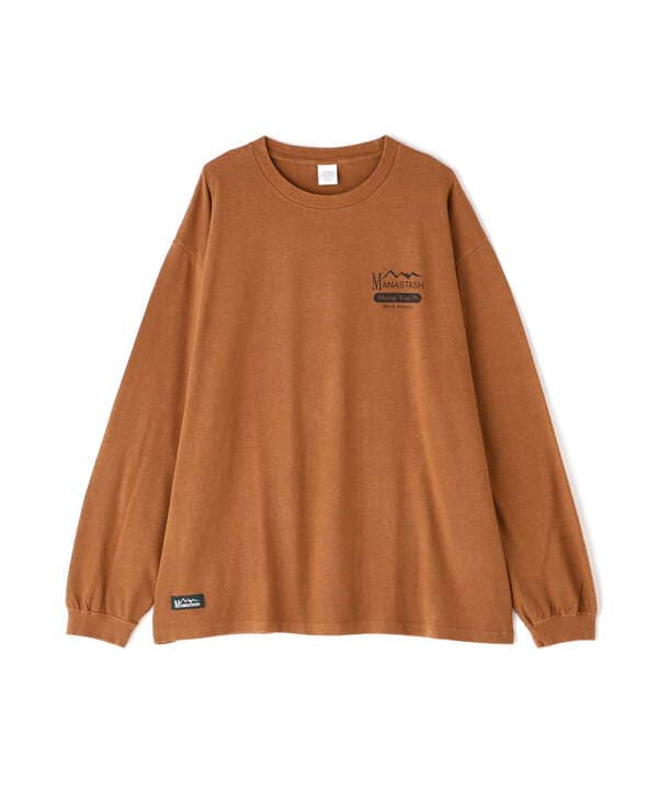 MANASTASH/マナスタッシュ HEMP L/S TEE HEMP TOUR ヘンプロング