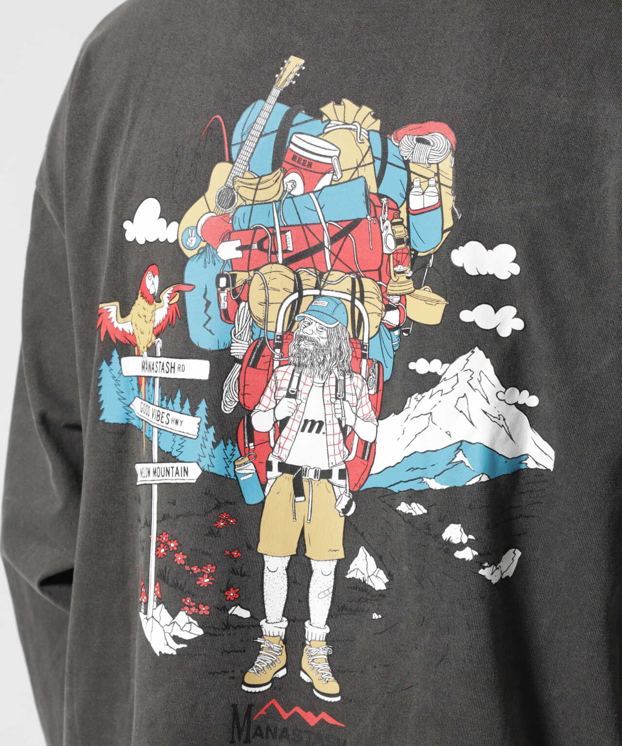 MANASTASH/マナスタッシュ　BEN LAMB L/S TEE HIKING ベンラムLSティーハイキング