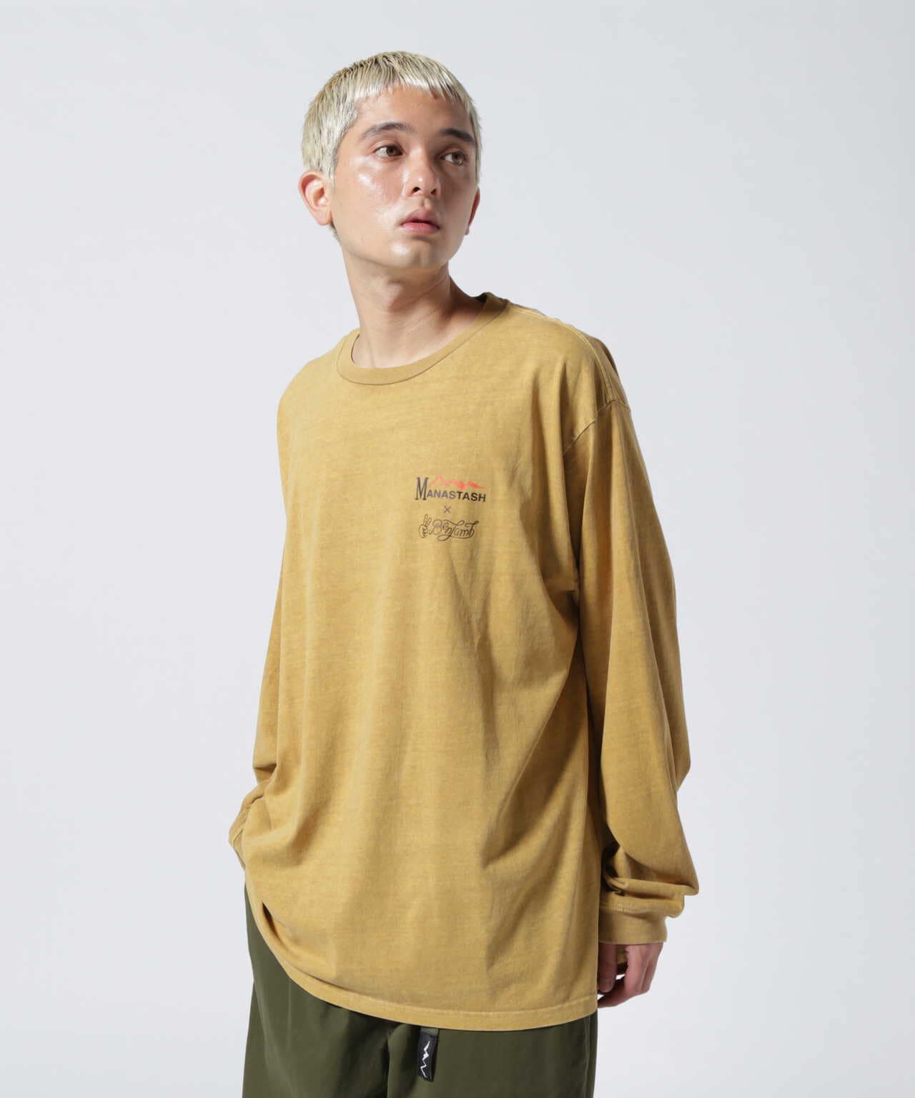 MANASTASH/マナスタッシュ BEN LAMB L/S TEE HIKING ベンラムLSティー