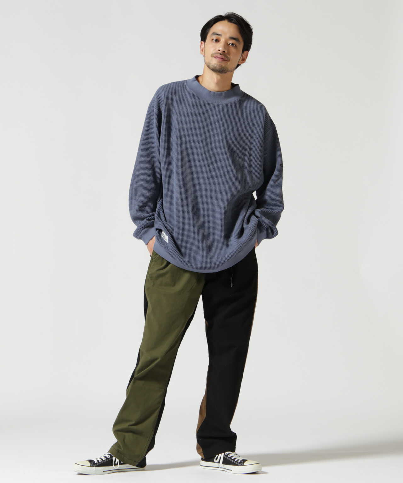 MANASTASH/マナスタッシュ　HEAVY SNUG THERMAL MOCK NECK