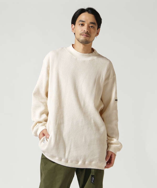 MANASTASH/マナスタッシュ　HEAVY SNUG THERMAL MOCK NECK