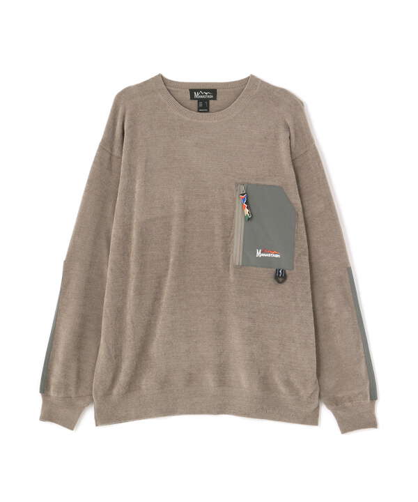 MANASTASH/マナスタッシュ　COZY KNIT CREW