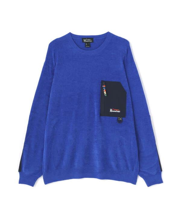 MANASTASH/マナスタッシュ　COZY KNIT CREW