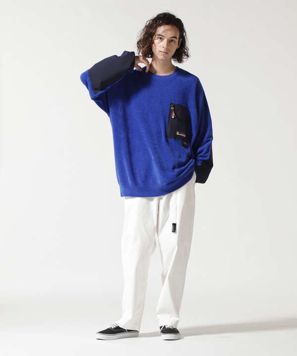 MANASTASH/マナスタッシュ　COZY KNIT CREW