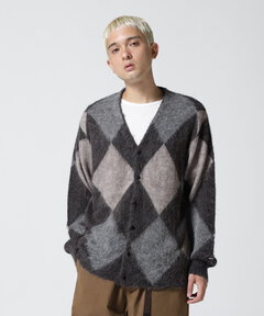 MANASTASH/マナスタッシュ ABERDEEN KURTIGAN ARGYLE