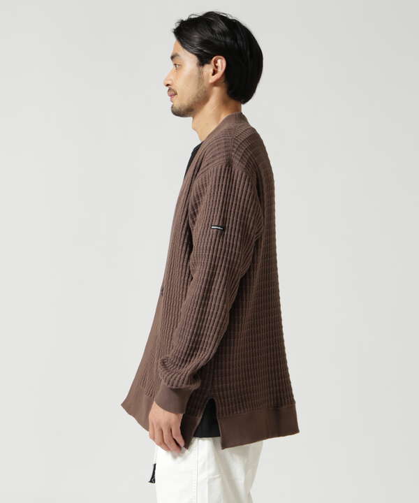 MANASTASH/マナスタッシュ　SNUGGLE SNUG THERMAL CARDIGAN