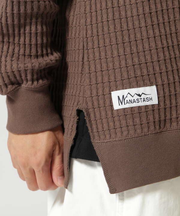 MANASTASH/マナスタッシュ　SNUGGLE SNUG THERMAL CARDIGAN