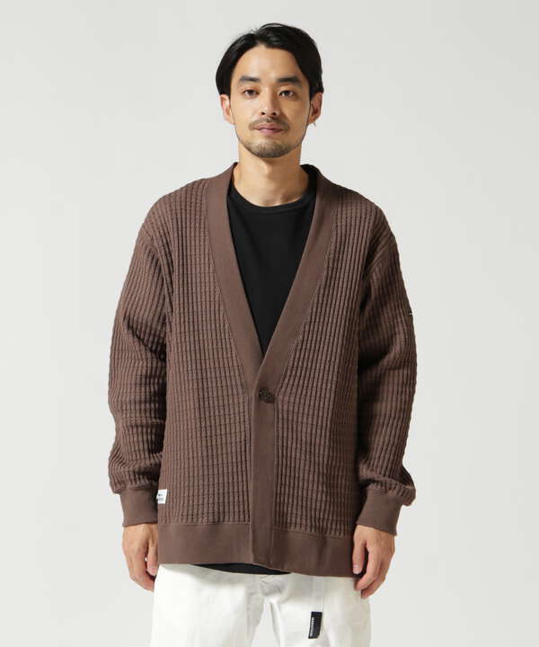 MANASTASH/マナスタッシュ　SNUGGLE SNUG THERMAL CARDIGAN