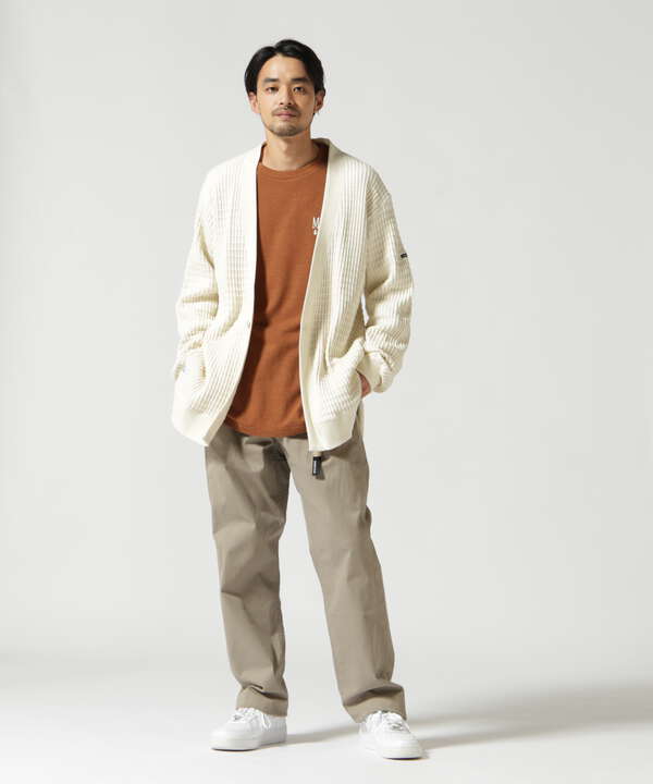 MANASTASH/マナスタッシュ　SNUGGLE SNUG THERMAL CARDIGAN