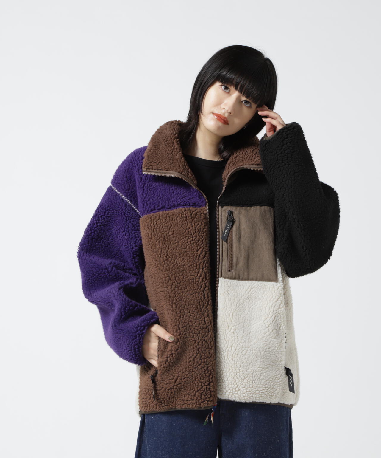 MANASTASH/マナスタッシュ Ws SHERPA JACKET シェルパジャケット ボア