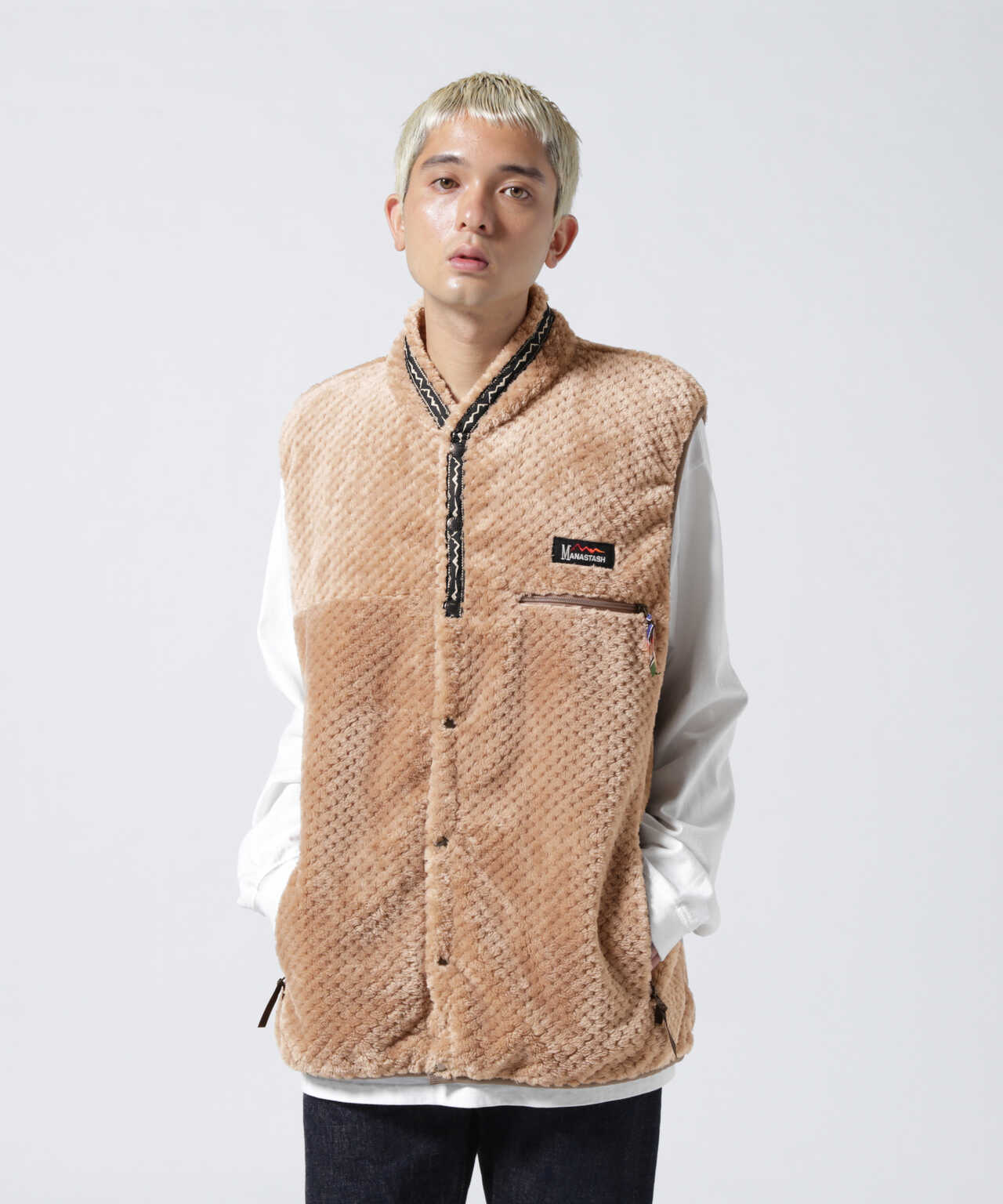 MANASTASH/マナスタッシュ THERMAL FLEECE VEST サーマルフリース ...