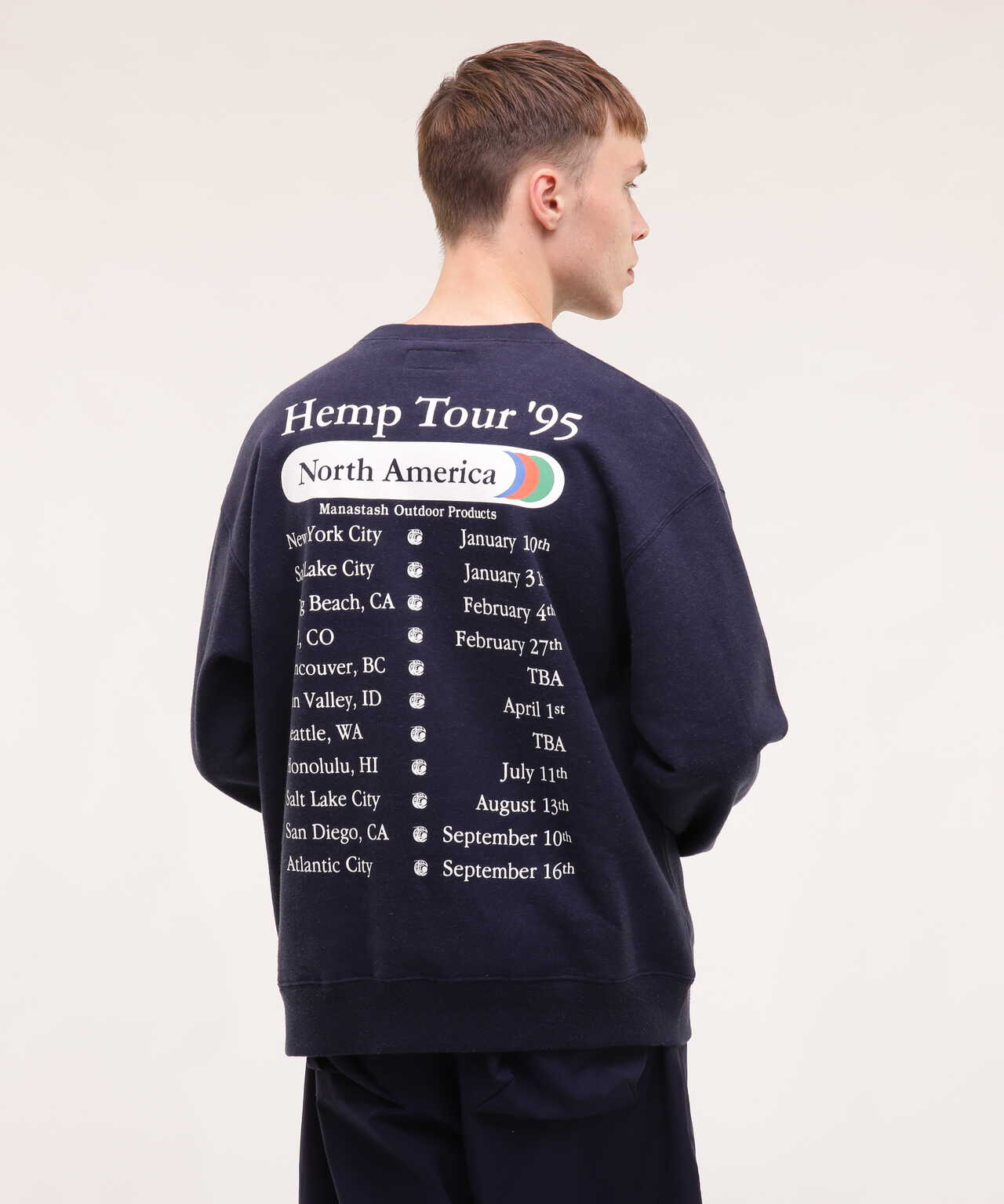 MANASTASH/マナスタッシュ/CASCADE SWEATSHIRTS HEMP TOUR | MANASTASH