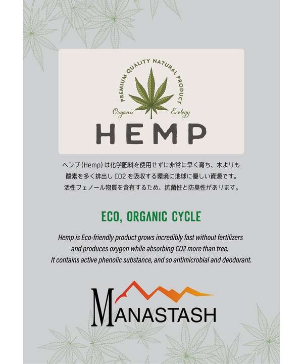 MANASTASH/マナスタッシュ/CASCADE SWEATSHIRTS HEMP TOUR