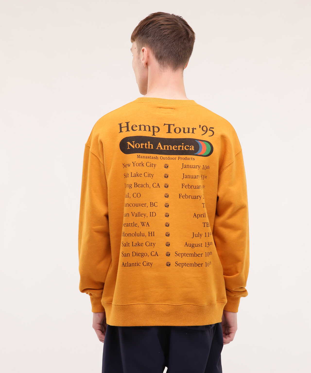 MANASTASH/マナスタッシュ/CASCADE SWEATSHIRTS HEMP TOUR | MANASTASH