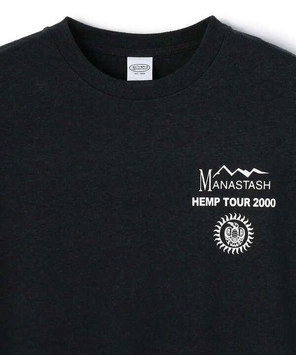 MANASTASH/マナスタッシュ/HEMP TEE TOUR 22/ヘンプツアーTシャツ
