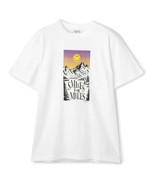 MANASTASH/マナスタッシュ/MOON SMILE TEE/ムーンスマイルTシャツ