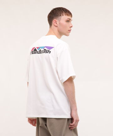【先行予約 4月上旬-4月中旬入荷予定】MANASTASH/マナスタッシュ/RE:PET TEE SCHEME LOGO