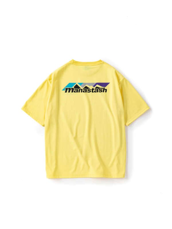 MANASTASH/マナスタッシュ/RE:PET TEE SCHEME LOGO