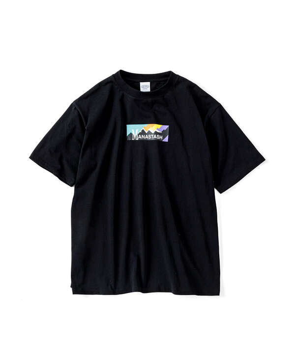 MANASTASH/マナスタッシュ/RAINBOW LOGO TEE /Tシャツ