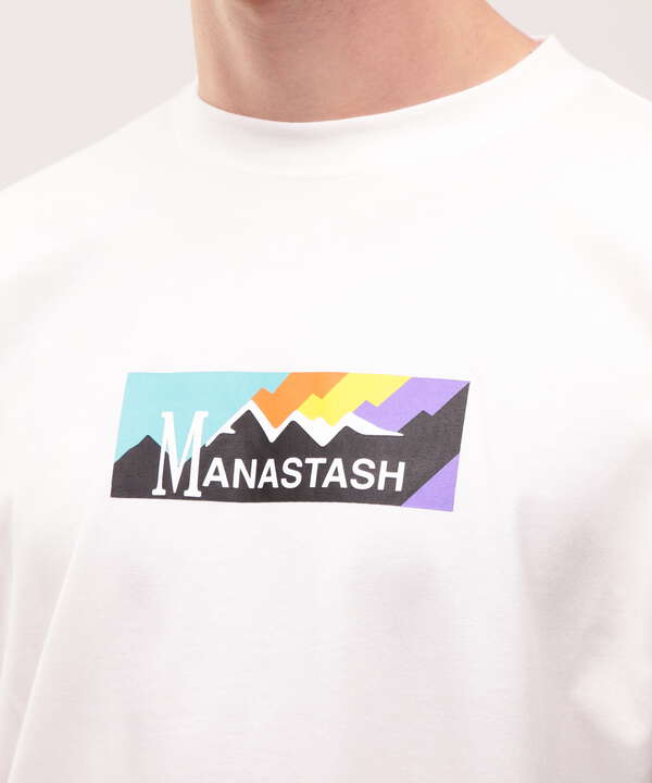 MANASTASH/マナスタッシュ/RAINBOW LOGO TEE /Tシャツ