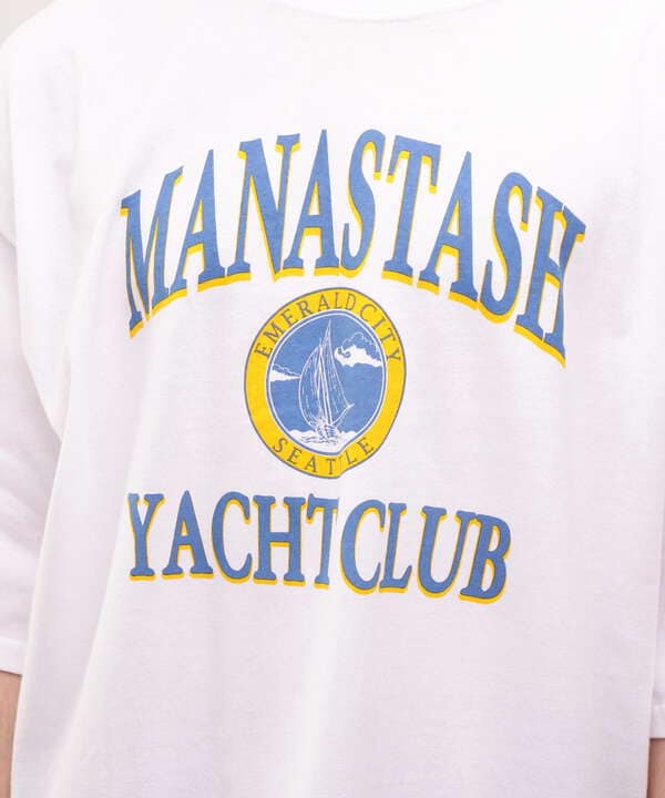 MANASTASH/マナスタッシュ/yacht tee/ヨットTシャツ