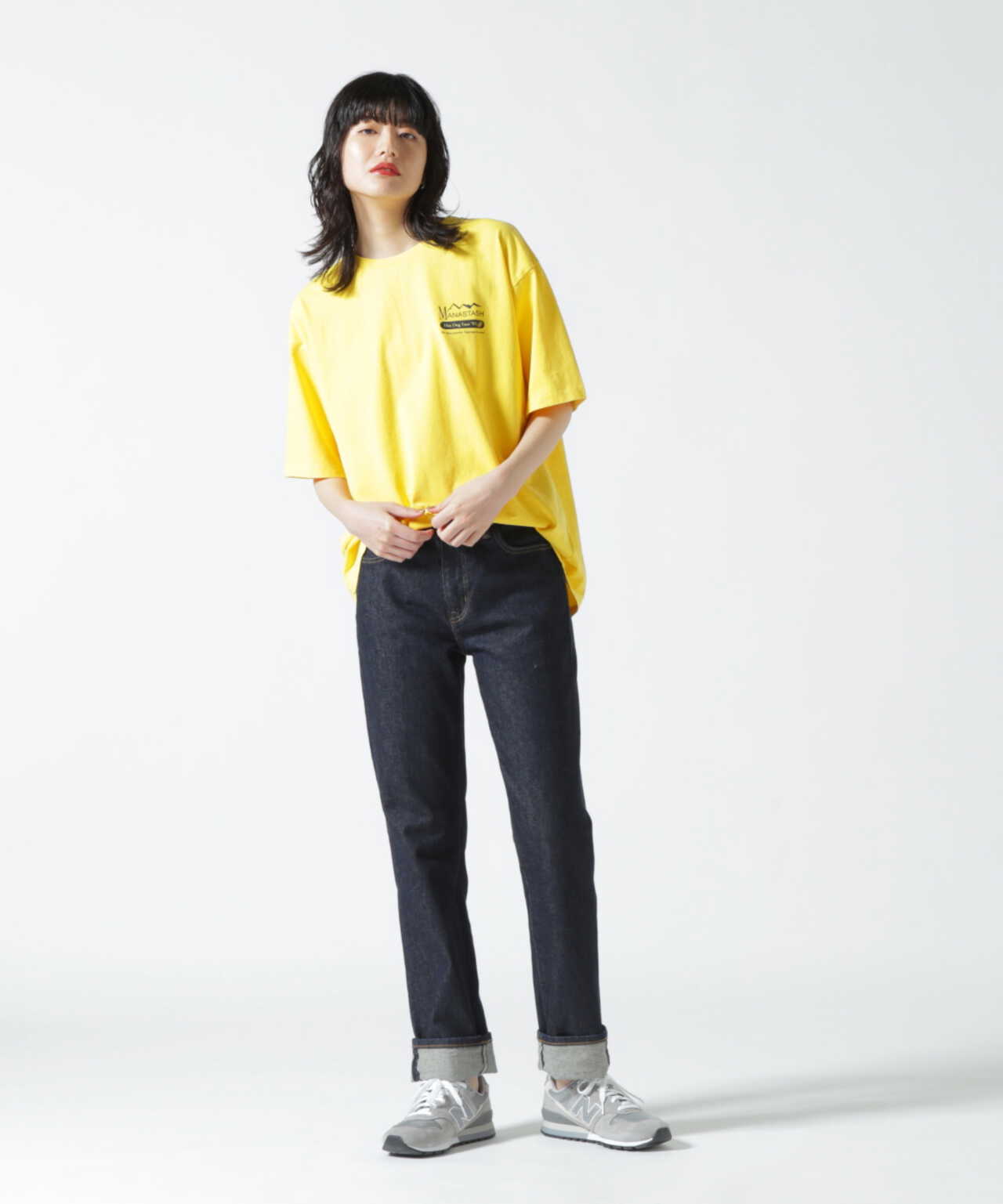 MANASTASH/マナスタッシュ/HOT DOG TOUR TEE/ホットドックTシャツ