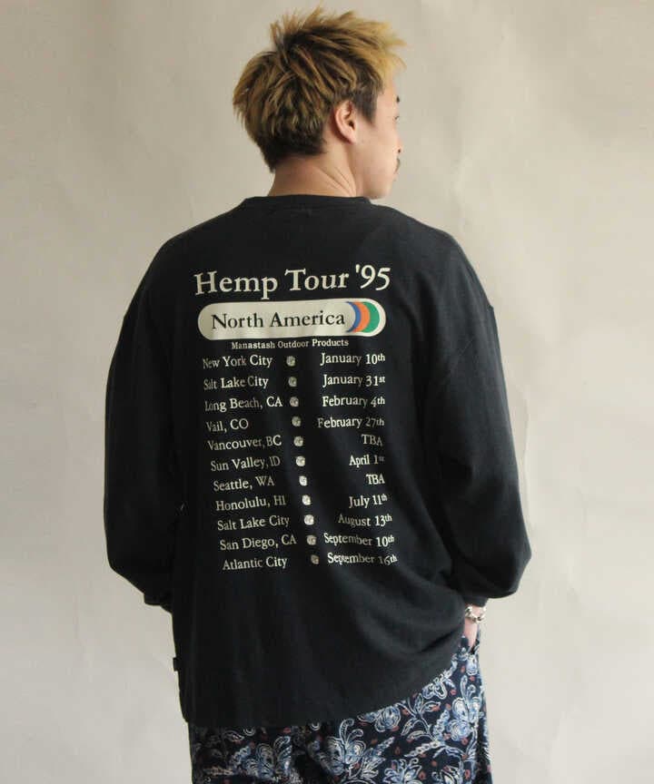 MANASTASH/マナスタッシュ HEMP TOUR L/S TEE ヘンプツアーロング 