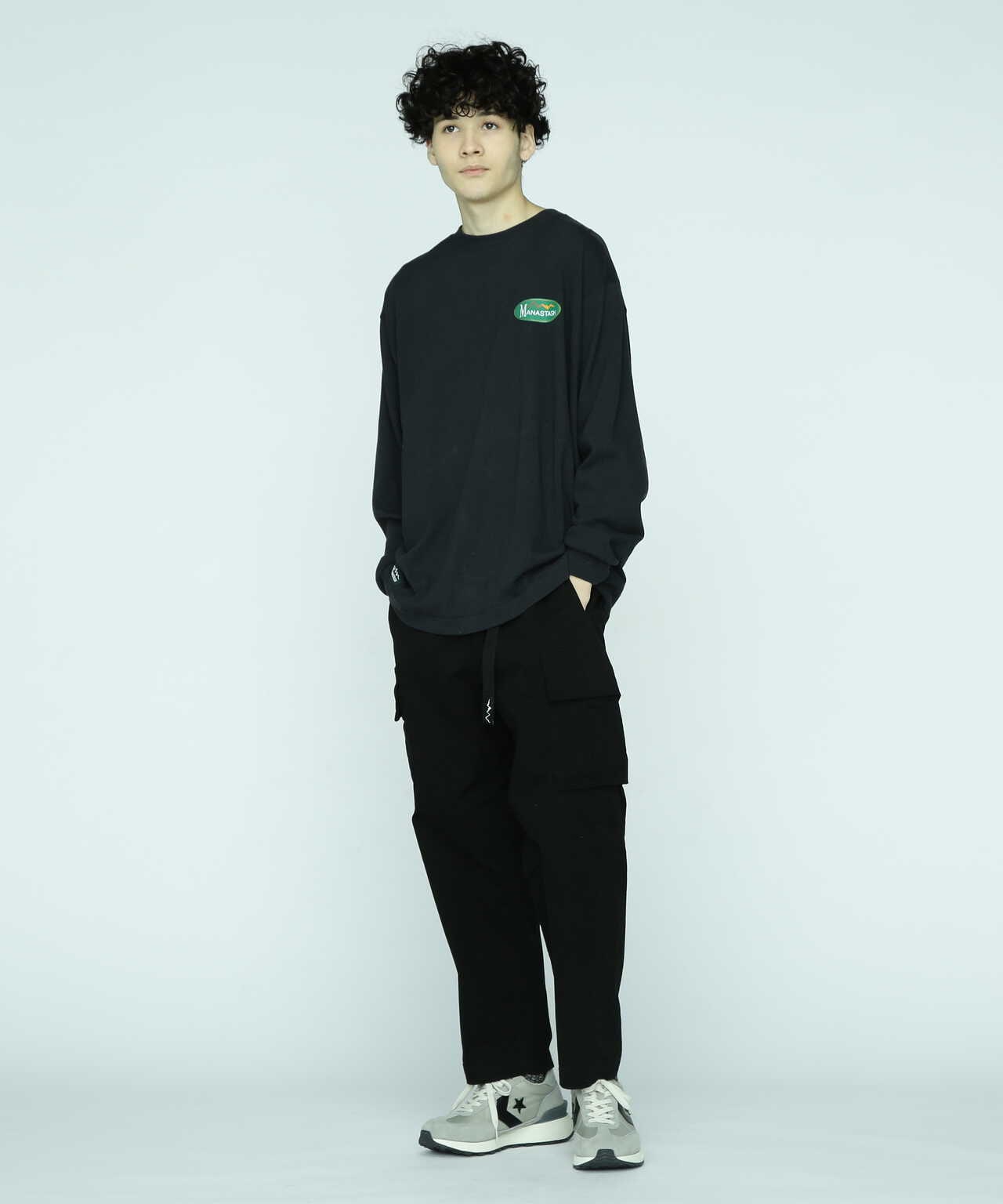 MANASTASH/マナスタッシュ/HEMP L/S TEE ORIGINAL LOGO | MANASTASH