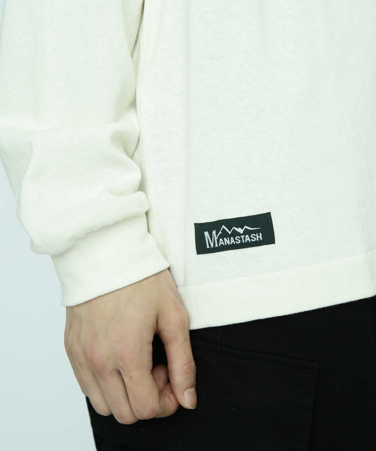 MANASTASH/マナスタッシュ/HEMP L/S TEE ORIGINAL LOGO | MANASTASH