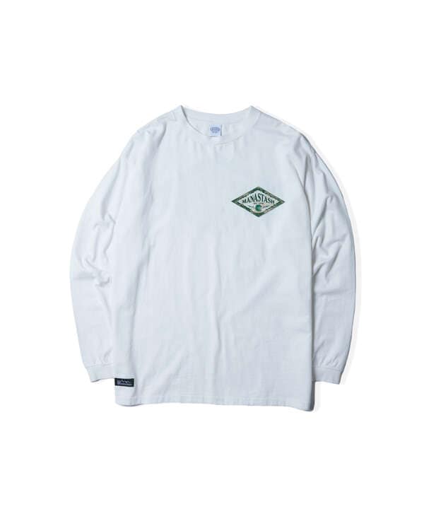 MANASTASH/マナスタッシュ/RE:CTN L/S TEE RHOMBUS