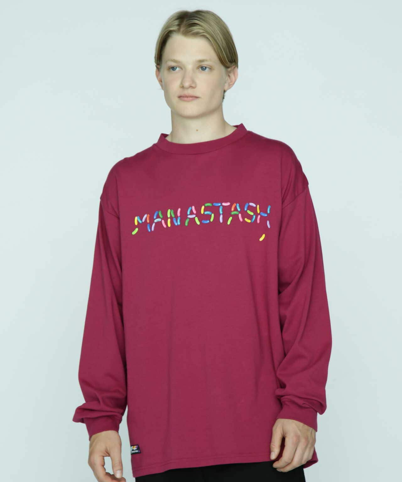 MANASTASH/マナスタッシュ/CHILLIMESH L/S TEE JB LOGO