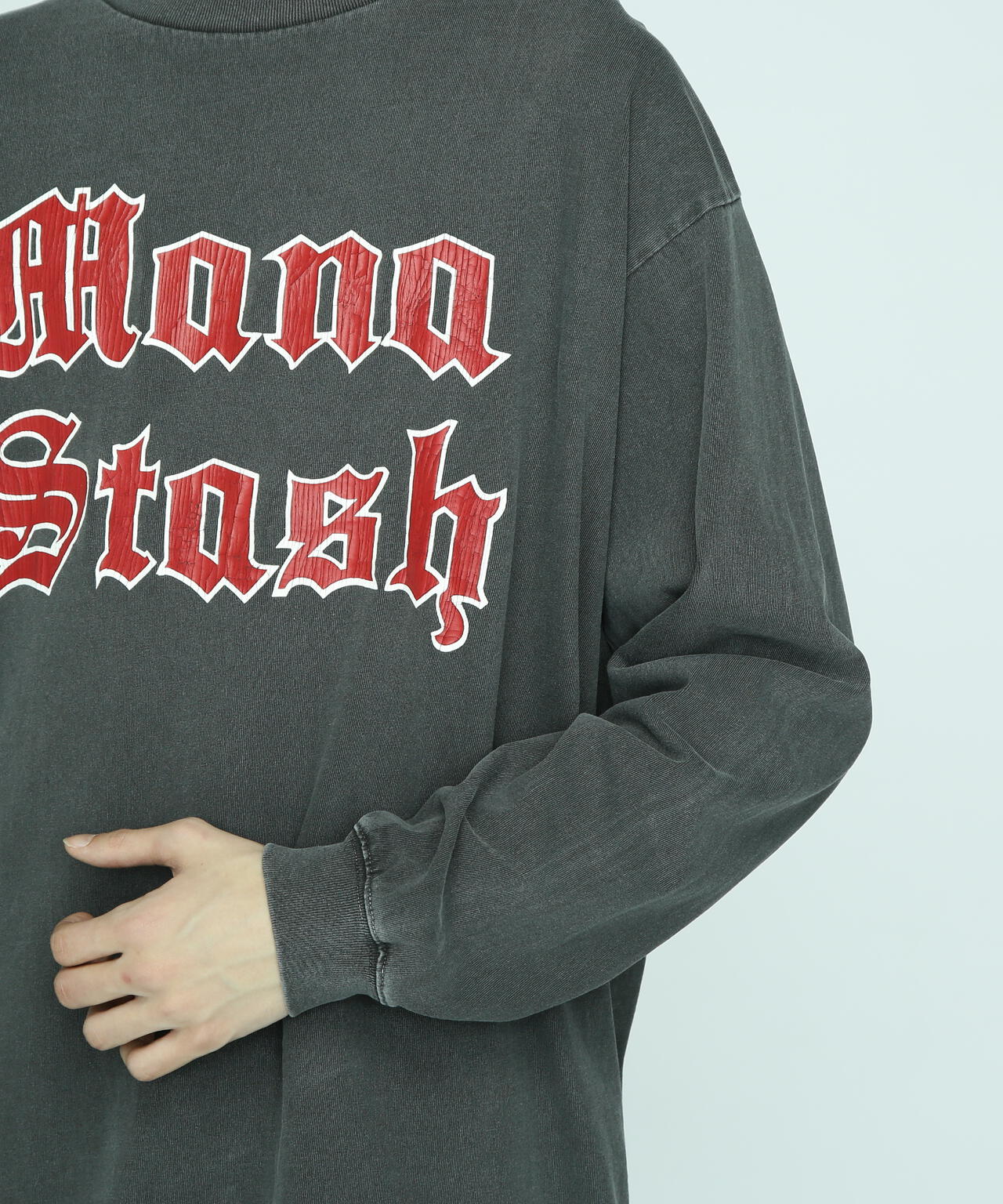 MANASTASH/マナスタッシュ/PUMICE L/S TEE OLD ENGLISH | MANASTASH