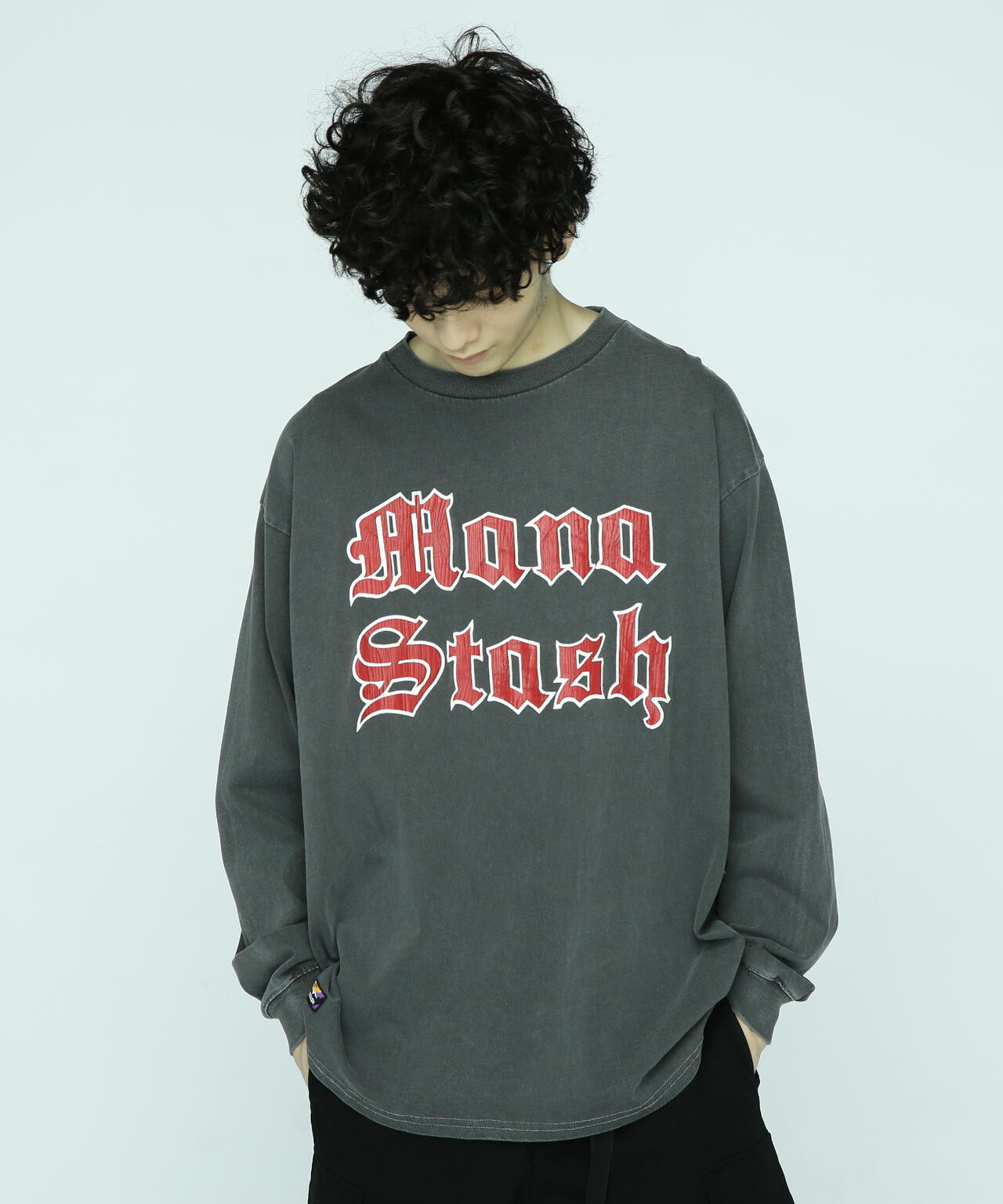 MANASTASH/マナスタッシュ/PUMICE L/S TEE OLD ENGLISH