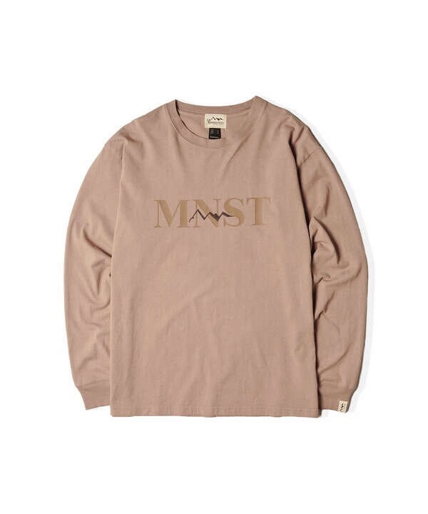 MANASTASH/マナスタッシュ/MNST LOGO L/S TEE/ロゴロングスリーブTシャツ